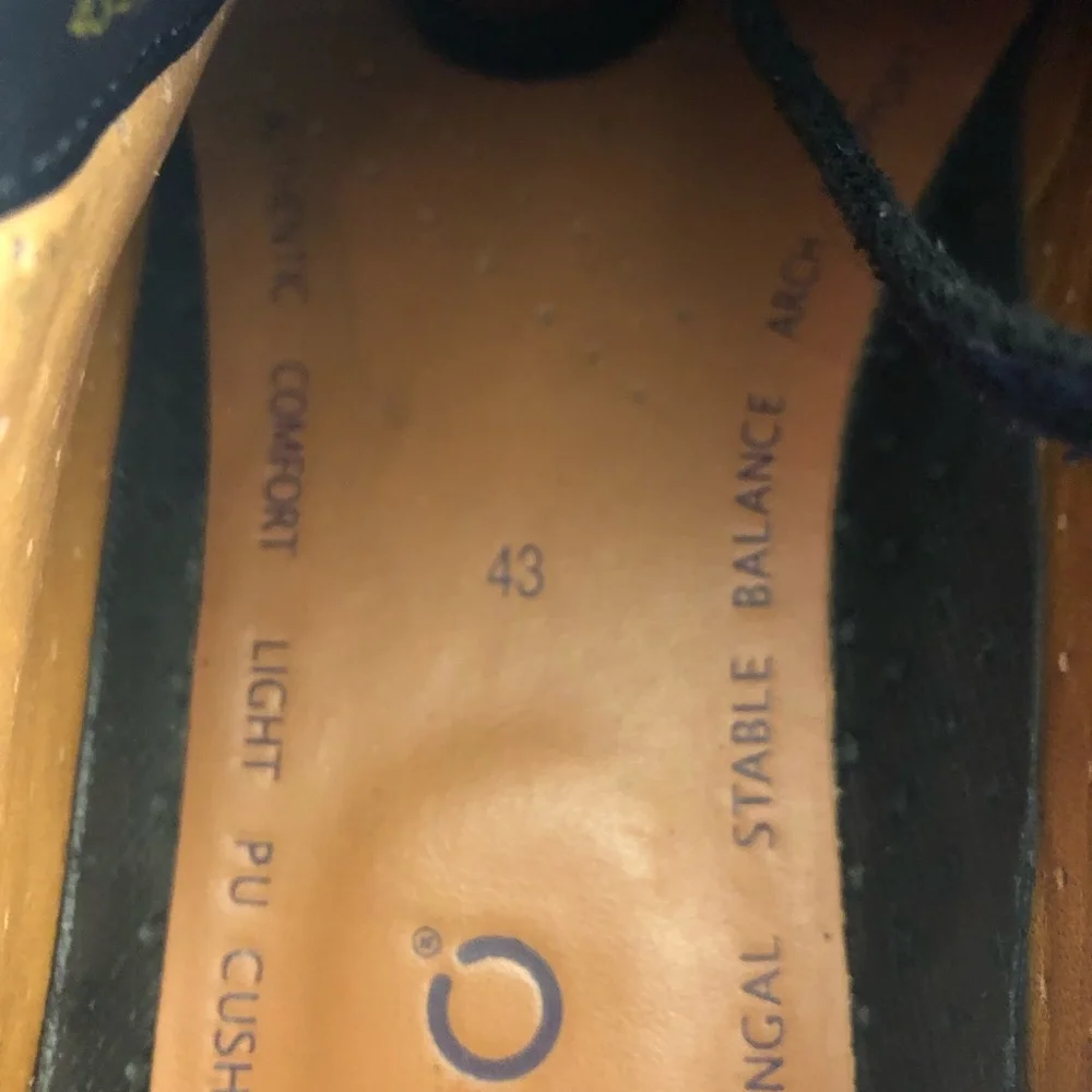 ECCO Men's Shoes Leathers SZ 9.5 EUR 43 Oxford Split Toe Comfort Derby Fusion
